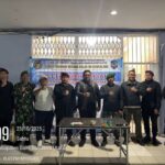 Kepala Rutan Kelas IIB Sidikalang bersama jajarannya menggelar razia insidentil gabungan di lingkungan Rutan Kelas IIB Sidikalang, dengan melibatkan Aparat Penegak Hukum (APH) setempat. Foto: Dok. Redaksi.