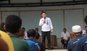Sapa Kasih bersama WBP, Kalapas Kelas IIB Tanjungbalai Tegaskan Jaga Kebersihan dan Kesehatan. Foto: Dok. Istimewa.