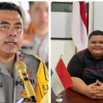 Chotibul Umam Sirait Ketua Umum GMPI Sumut,Chotibul Umam Sirait (Sebelah Kiri) mendukung dan mengapresiasi Segala Bentuk Kinerja Kapolda Sumatera Utara Irjenpol Whisnu Hermawan Februanto, SIK, MH. Foto: Istimewa.