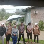 Polres Simalungun melalui Polsek Bosar Maligas Bergerak Cepat Amankan Pemukiman Warga. Foto: Dok. Istimewa.