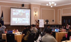 Ditjenpas menggelar Sosialisasi Keputusan Direktur Jenderal Pemasyarakatan terkait Pembinaan Karir Petugas Pemasyarakatan. Foto: Istimewa.