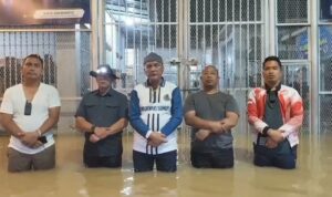 Kantor Wilayah Direktorat Jenderal Pemasyarakatan (Ditjenpas) Sumatera Utara menunjukkan respon cepat dan sigap dalam menangani bencana banjir yang melanda sejumlah wilayah di Kabupaten Langkat. Foto: Dok. Istimewa.